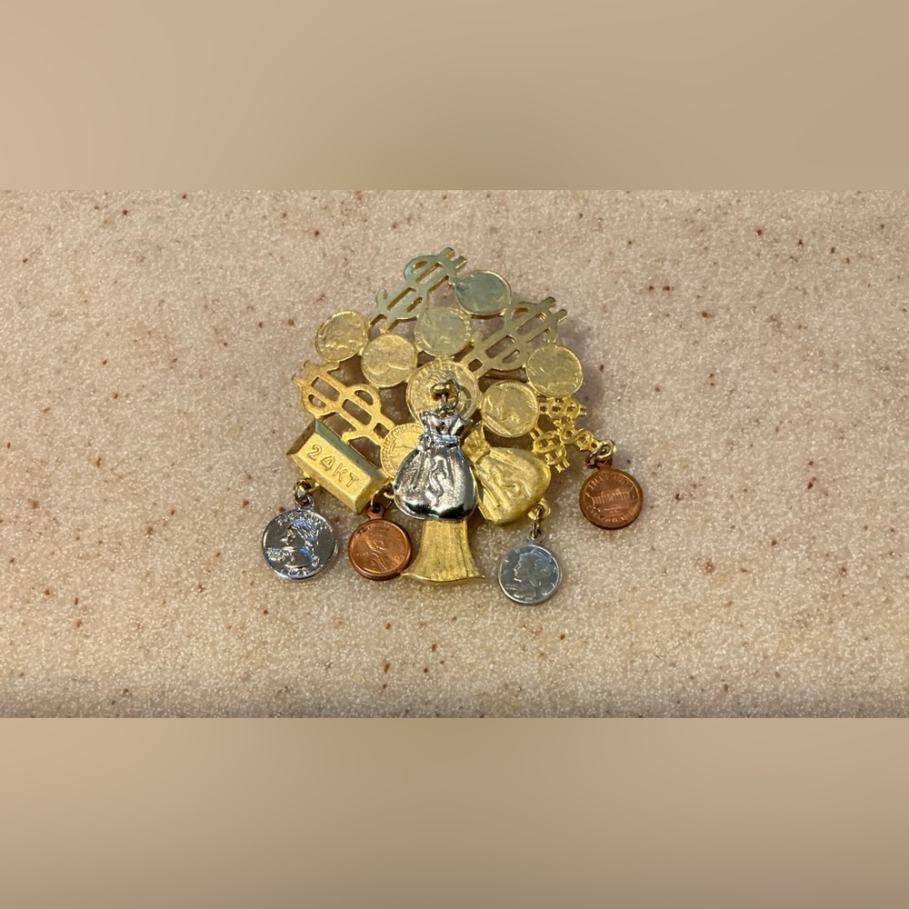 Gold and Silver Vintage Brooch Collection